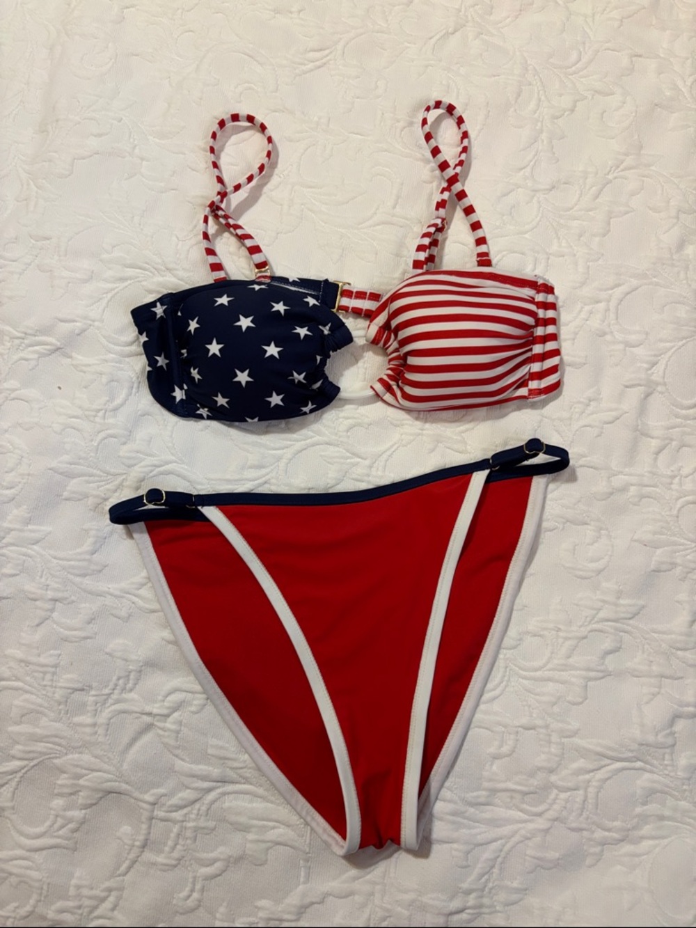 Stars‎ & Stripes Red, White and Blue Bikini